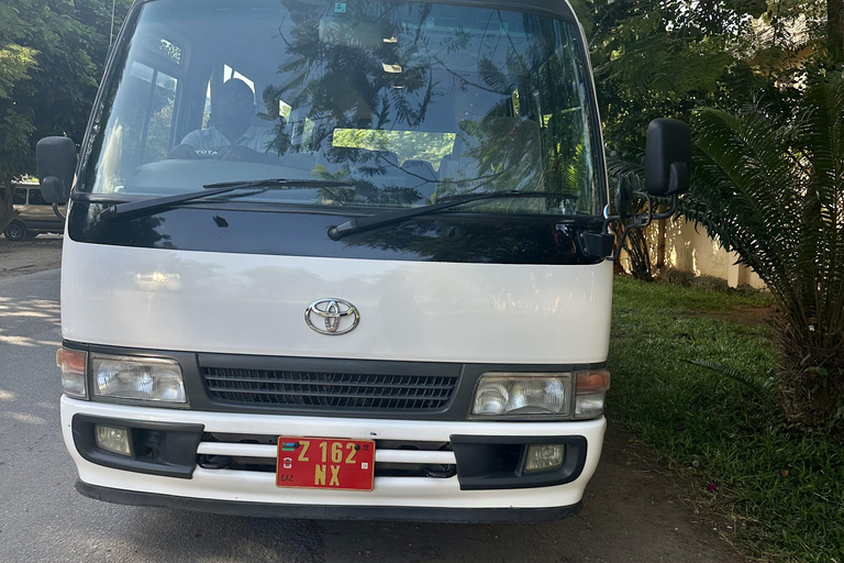 Bus Transfer service from airport to anywhere in Zanzibar