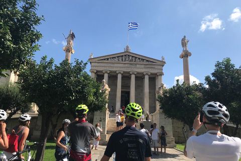 Athene: sightseeing en eten Tour op een elektrische fietsAthene: bezienswaardigheden en eten Tour op een elektrische fiets in het Engels