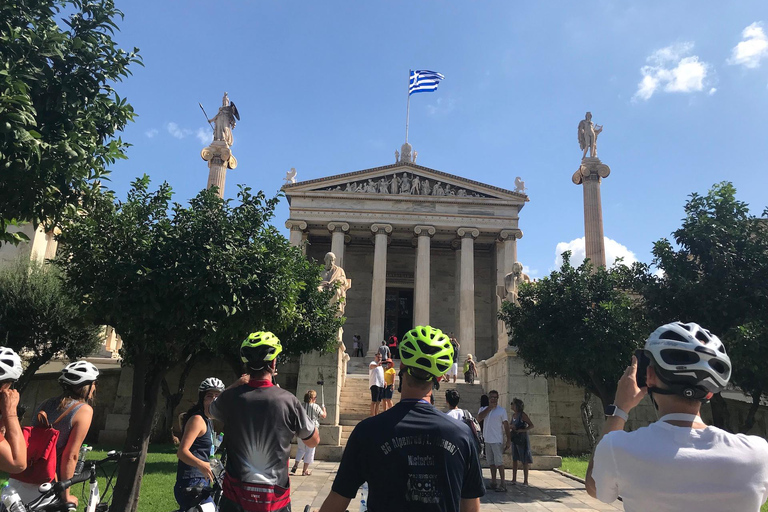 Athene: sightseeing en eten Tour op een elektrische fietsAthene: bezienswaardigheden en eten Tour op een elektrische fiets in het Engels