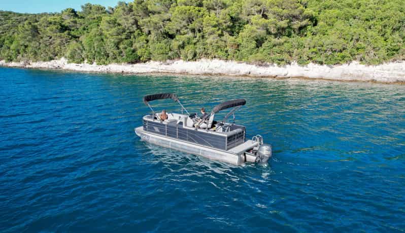 Privae Pontoon Istria's Hidden Gems: Exclusive Private Pontoon Boat Tour | GetYourGuide