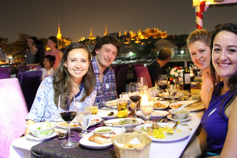 Bangkok: The Opulence Chao Phraya Lavish Dinner Cruise International Buffet Dinner for Foreigners