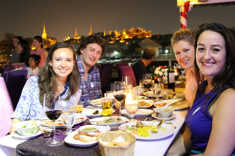 Bangkok: The Opulence Chao Phraya Lavish Dinner Cruise International Buffet Dinner for Foreigners