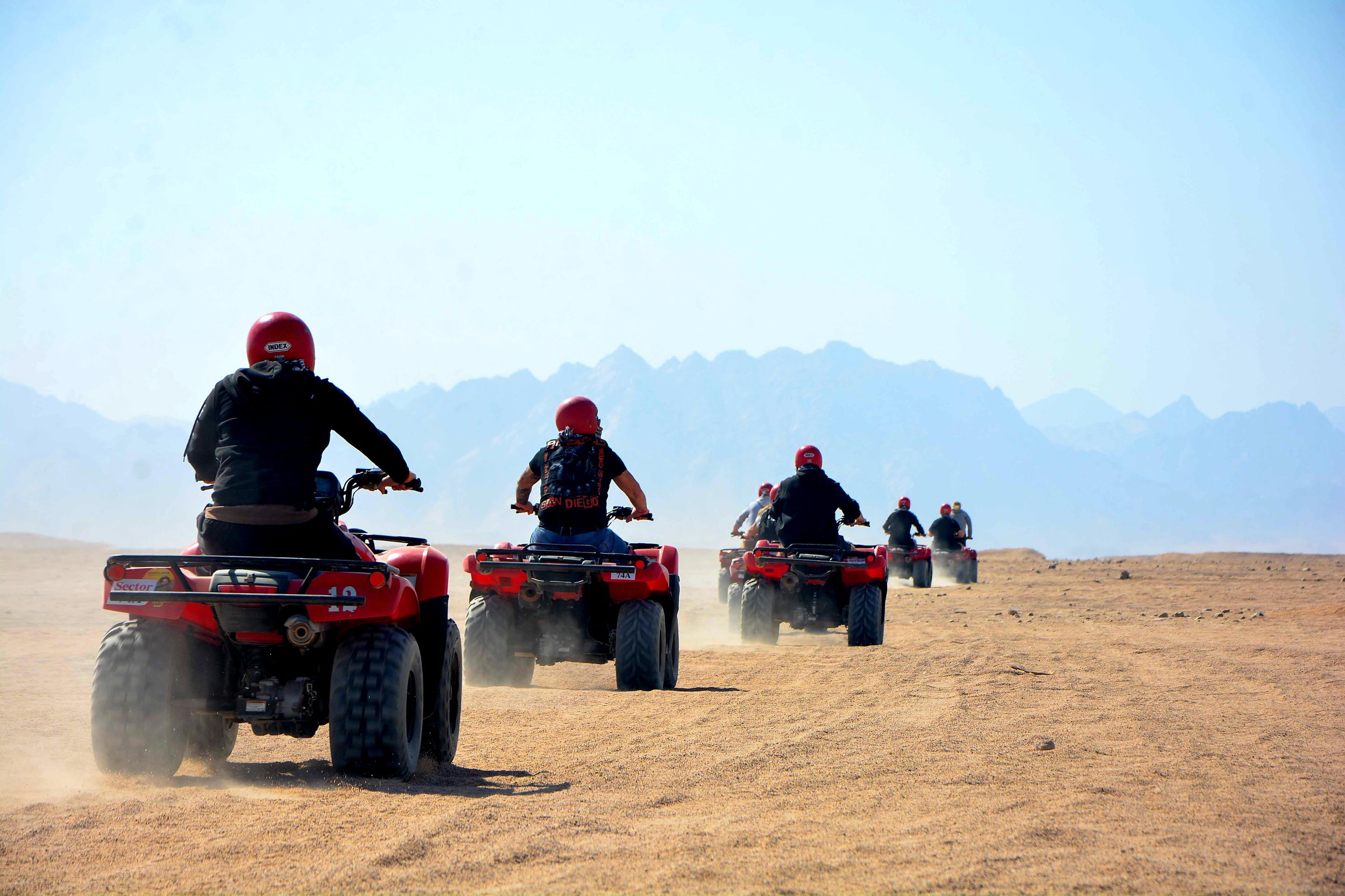 Hurghada: Quad-Safari zum Sandberg mit Wüstenblick