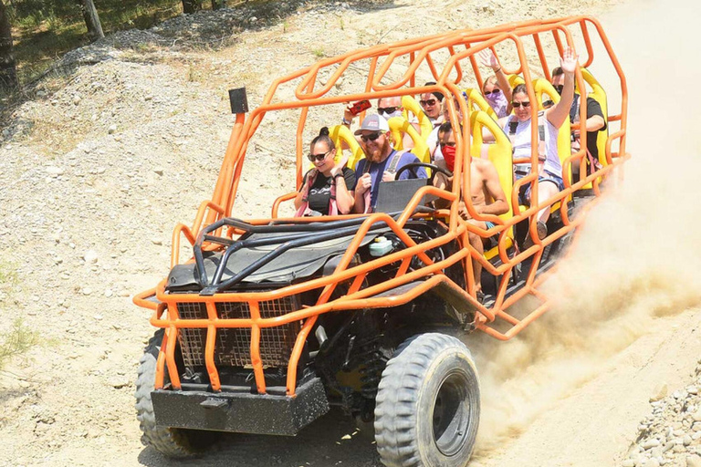 Side/Alanya: Monster Truck, Buggy, Rafting, and Zipline Tour