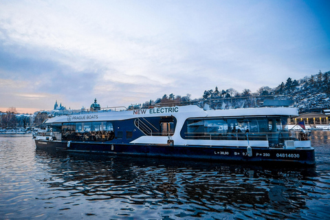 Prag - sightseeing Sightseeingkryssning på floden VltavaPrag: Sightseeingkryssning på Vltavafloden