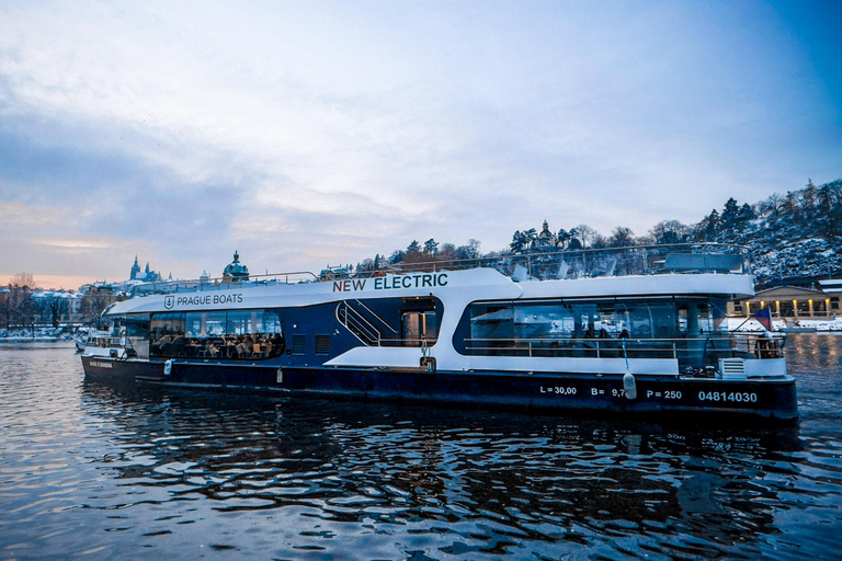 Prag - sightseeing Sightseeingkryssning på floden VltavaPrag: Sightseeingkryssning på Vltavafloden