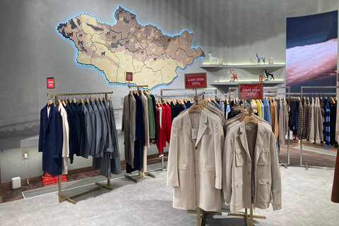 Ulaanbaatar: Gobi Cashmere Flagship Store Shopping Tour