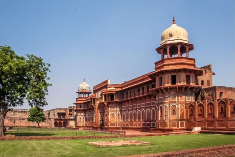 Agra: Agra Fort Skip-the-line Ticket mit vollständiger FührungFranzösisch: Agra Fort Geführte Tour mit Ticket