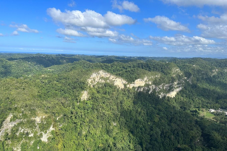 San Juan : visite privée de l'île en hélicoptère