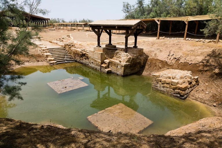 Viagem de 1 dia a partir da Jordânia: Mar Morto, Monte Nebo, Madaba e Batismo