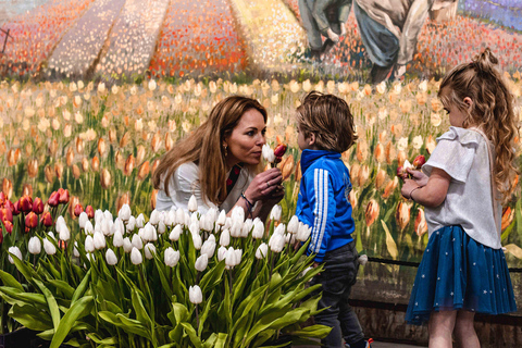 From Amsterdam: Tulip Experience and Tulip Fields Tour 4-hour tour Tulip Experience