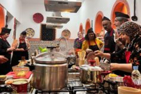 Matlagningskurs i marockansk mat med en lokal kock i Marrakech