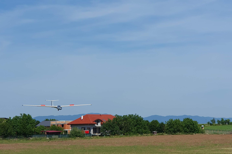 Brasov: Experiencia de vuelo en planeador en el aeródromo de Sanpetru