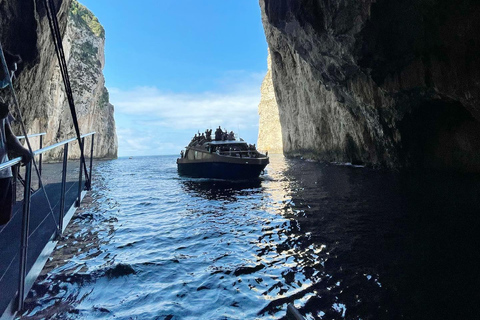 Lefkimmi: Paxos & Antipaxos Caves by Glass-Bottom Boat