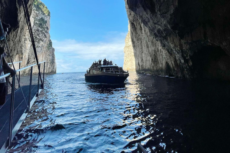 Lefkimmi: Paxos & Antipaxos Caves by Glass-Bottom Boat