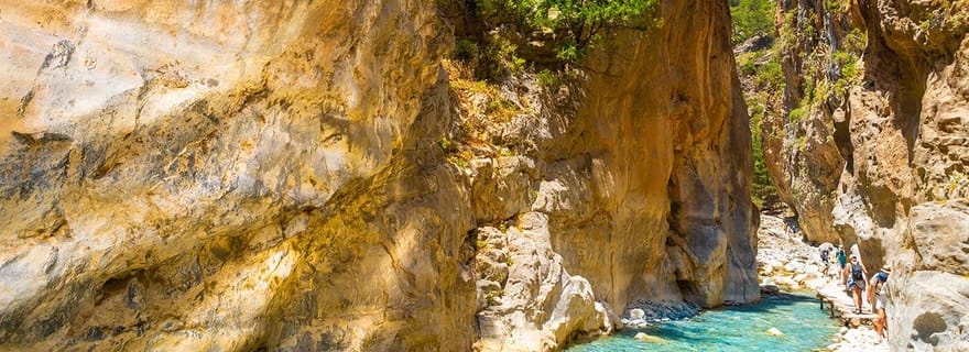 Au départ de La Canée : randonnée dans les gorges de Samaria avec un guide de montagne local