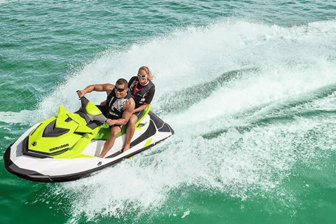 Doha: Adrenaline-Filled Jet Ski Tour at Katara Beach 60-minute jet ski ride
