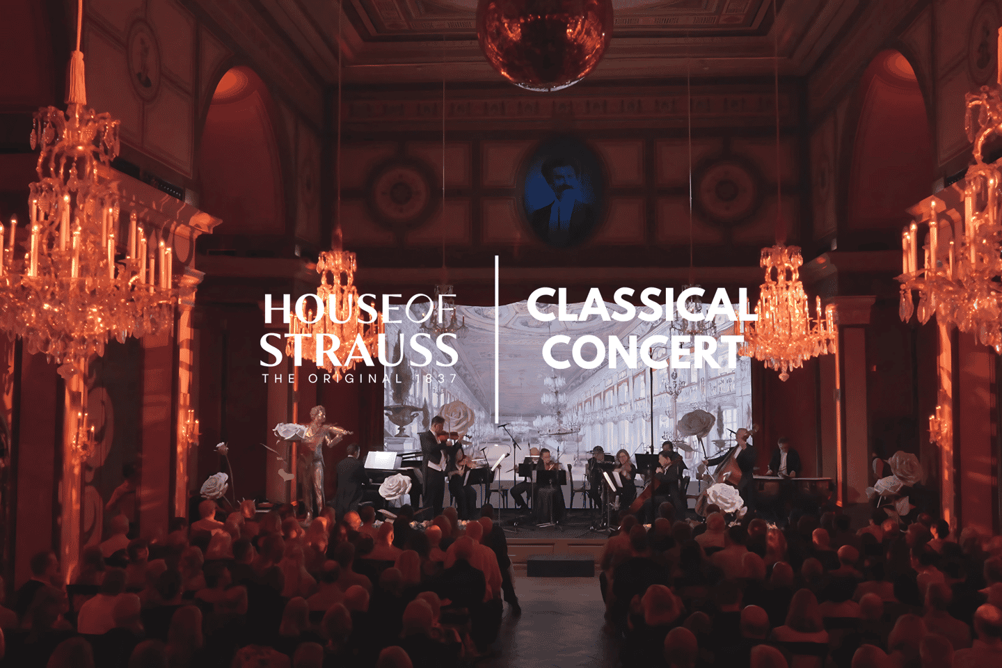 Vienna: Classical Concert in the historic 1837 Strauss-Hall