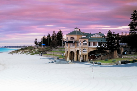 珀斯：海滩日落野餐与城市灯光之旅珀斯：日落野餐海滩之旅，城市灯光观光