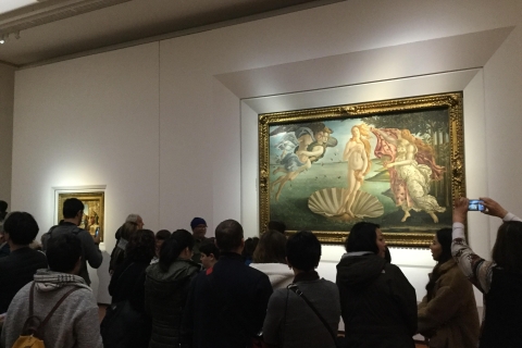 Florence: rondleiding van 4 uur door de Accademia en de Galleria degli Uffizi