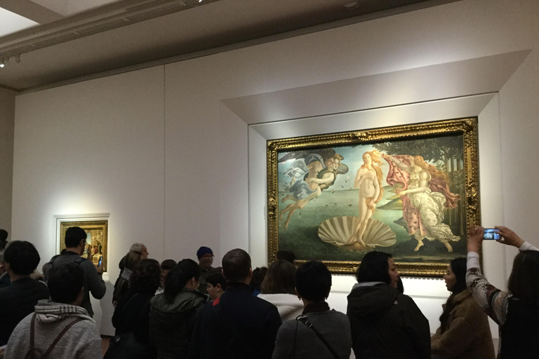 Firenze: Tour guidato di 4 ore alle Gallerie dell&#039;Accademia e degli Uffizi