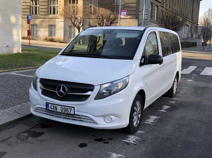Prague: Private transfer to the airport by Minivan (PRG)
