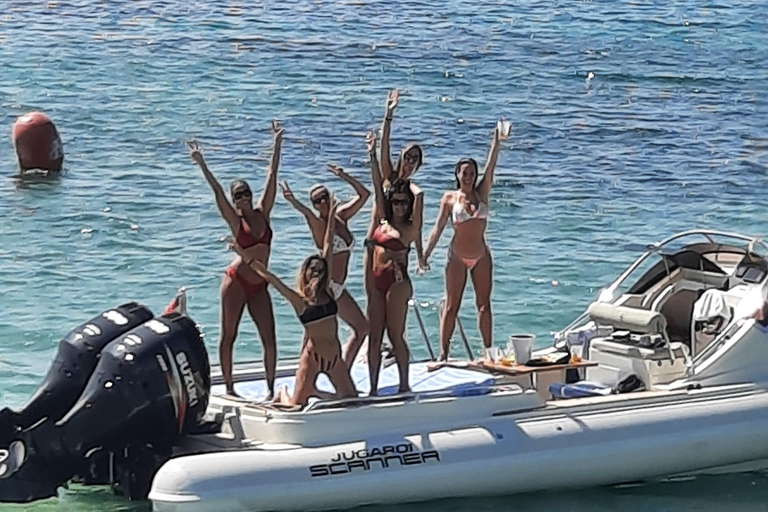 Ibiza & Formentera: Private Boat 8-hour Tour