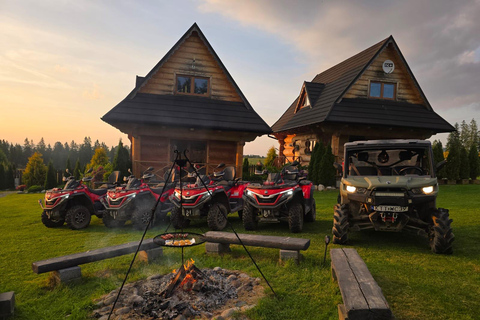 Kraków: Quad & Shooting Adventure + Zakopane Thermal Baths Quad/Atv shooting range adventure Zakopane thermal baths