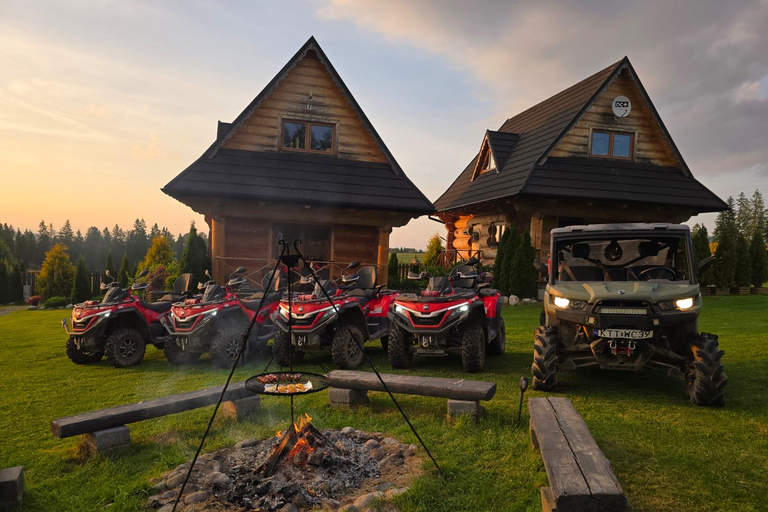Kraków: Quad & Shooting Adventure + Zakopane Thermal Baths Quad/Atv shooting range adventure Zakopane thermal baths