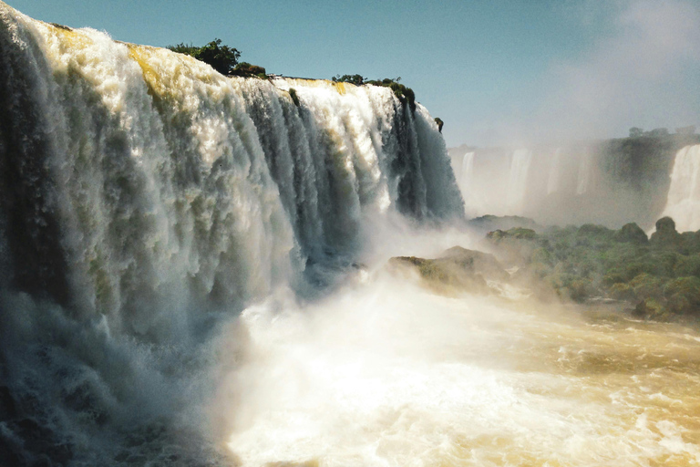 Heldag Iguassu Falls Båda sidor - Brasilien och Argentina