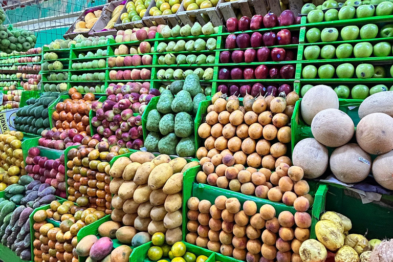 Lima: Food tour with a visit to a local market and tastings.