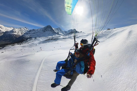 Grindelwald: Vôos duplos de parapente