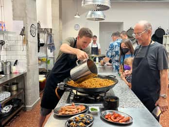 Valence : Atelier Paella, Tapas et visite du marché de Ruzafa