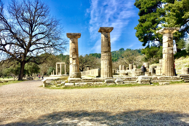 Antigua Olimpia: Tour privado sitio, museo, granja apícola, bodega