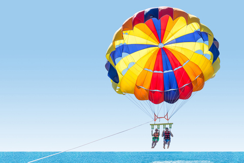 Hurghada: Parasailing Adventure on the Red Sea Pickup from Makadi Bay, El Gouna, and Sahl Hashesh Hotels