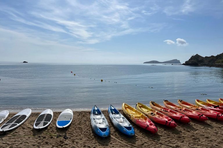 Ibiza : Visite guidée en kayak dans la réserve naturelle marineIbiza : Visite guidée en kayak dans la réserve marine Double Kayak