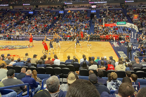 New Orleans: New Orleans Pelicans Basketball Game Ticket Upper Baseline