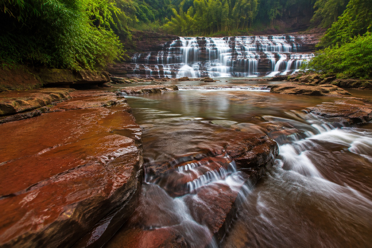 Guizhou: Sidonggou Scenic Area Waterfall Tickets Sidonggou Scenic Area: Admission + Round-Trip Shuttle