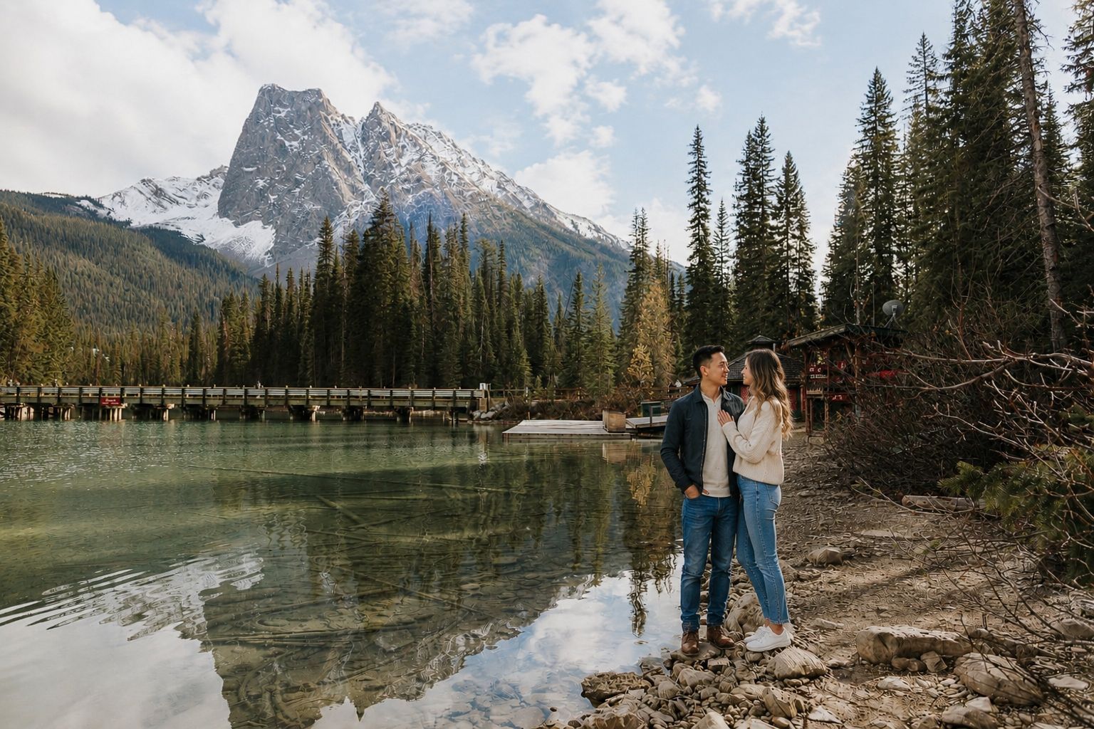 Banff, Lake Louise, Emerald Lake und Johnston Canyon + Fotos