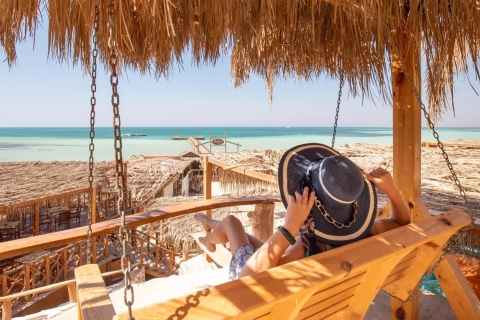 Hurghada : quad lever du soleil, snorkeling aux îles Giftoun