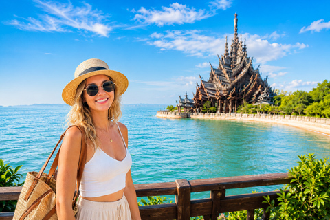 Pattaya/Laem Chabang Port: Private City Highlights Tour Pattaya with a Private Car 4-Hour Tour