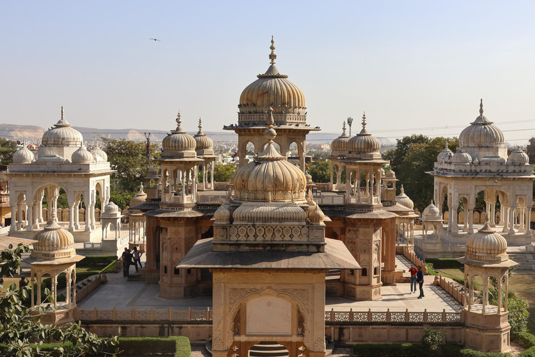 Jaipur Halbtagestour Stadtführung mit E-Rikscha und FahrerinJaipur E-Rickshaw Tour mit Guide