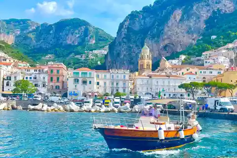 Amalfikustens privata båttur från: Positano,Praiano,Amalfi