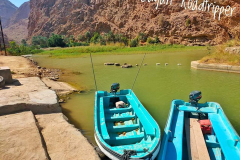 Au départ de Mascate : visite de Wadi Shaab et de Sur