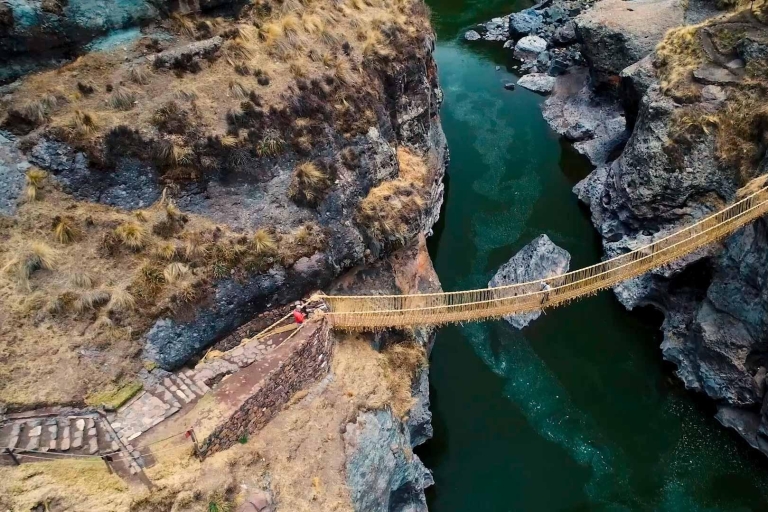 Queswachaka : Visite du pont IncaQueswachaka : Tour pont Inca