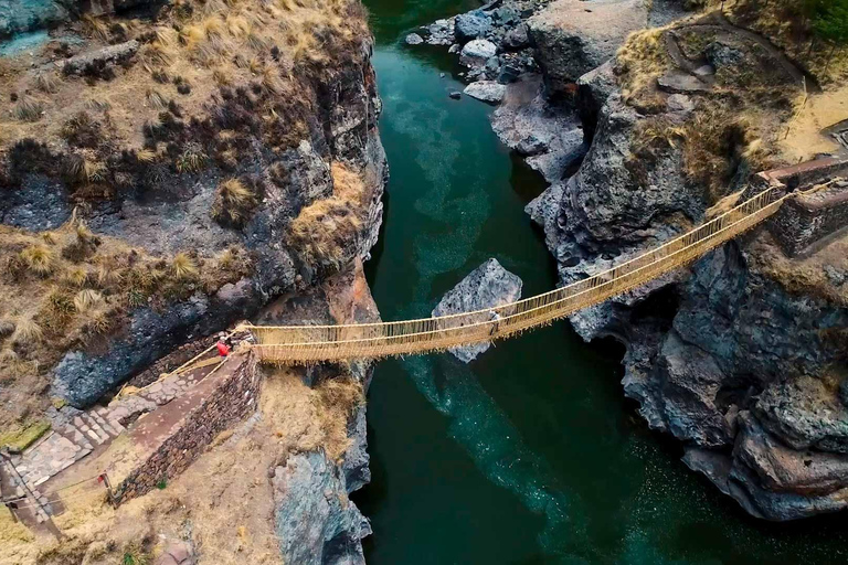 Från Cusco: Q&#039;eswachaka Inka repbro tur