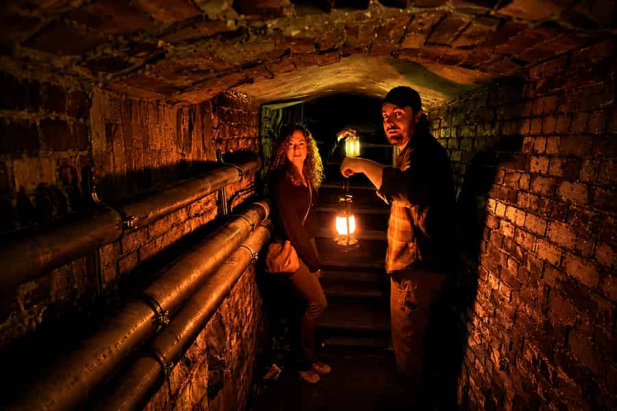 Portland: Underground Shanghai Tunnel Tour mit Bierverkostung. Foto: GetYourGuide Portland: Underground Shanghai Tunnel Tour mit Bierverkostung. Foto: GetYourGuide