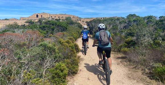 From Palau: E-Bike Tour to Caprera or La Maddalena