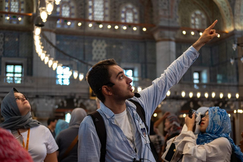 Istanbul: tour della Moschea Blu, della Basilica di Santa Sofia e della Basilica CisternaIstanbul: tour della Moschea Blu, di Santa Sofia e della Basilica Cisterna