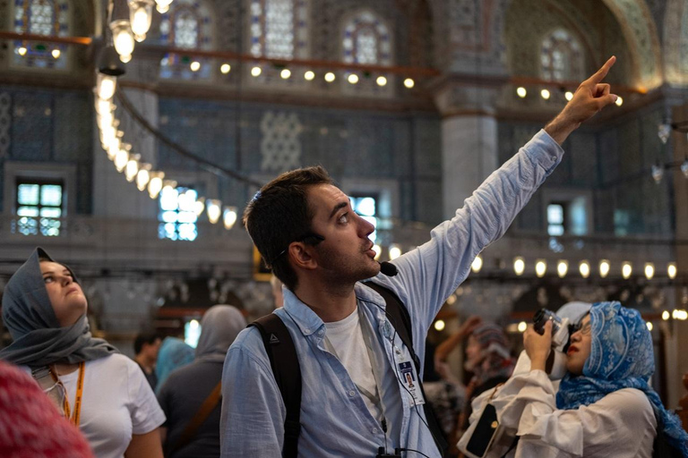 Istanbul: tour della Moschea Blu, della Basilica di Santa Sofia e della Basilica CisternaIstanbul: tour della Moschea Blu, di Santa Sofia e della Basilica Cisterna